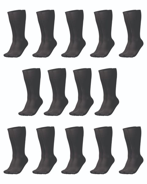 Ronex Soccer Socks - Set of 14 Pairs (Navy/Sky)