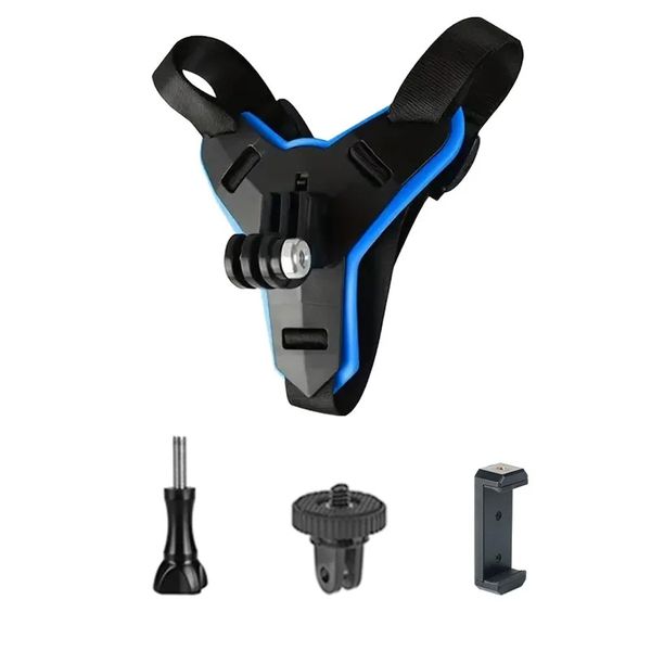 Motorcycle Helmet Front Chin Stand Camera Holder for GoPro