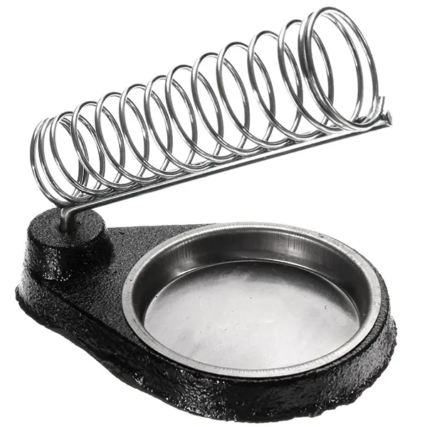 ZF Soldering Iron Stand Holder Metal Weighted Base