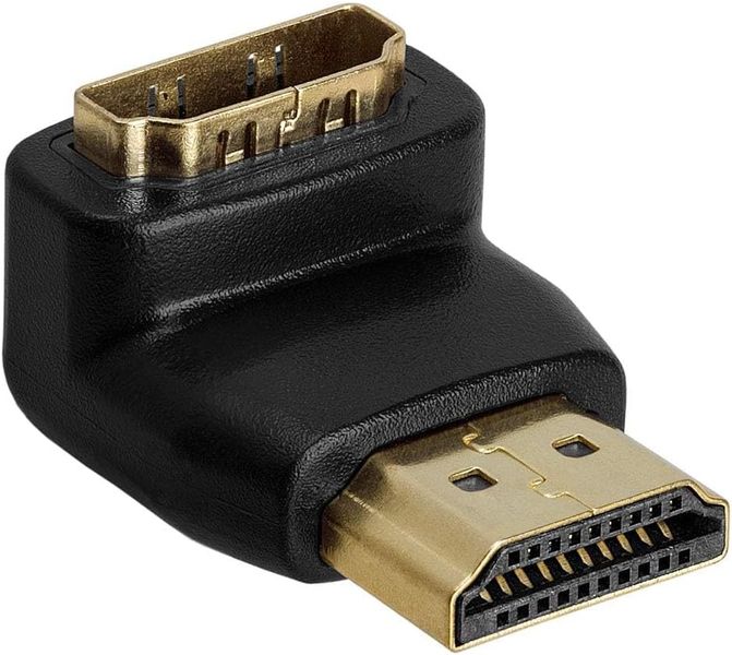 PTech HDMI Male To Female 90 Degree Adaptor 1080p@60Hz