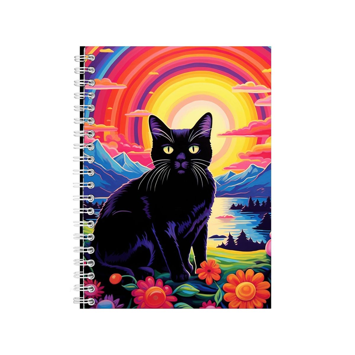 TUXEDO CAT LANDSCAPE 4 A5 Notebook Gift Idea Notepad 229 | Shop Today ...