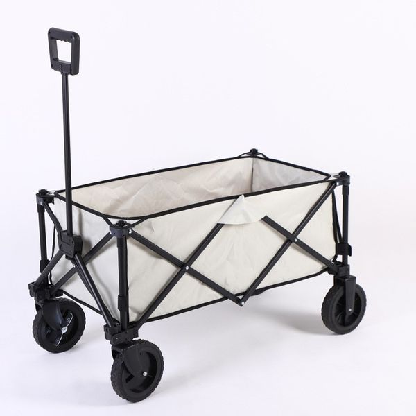Camping Luggage Pulling Trolley 80Litre - Khaki - Hurricane
