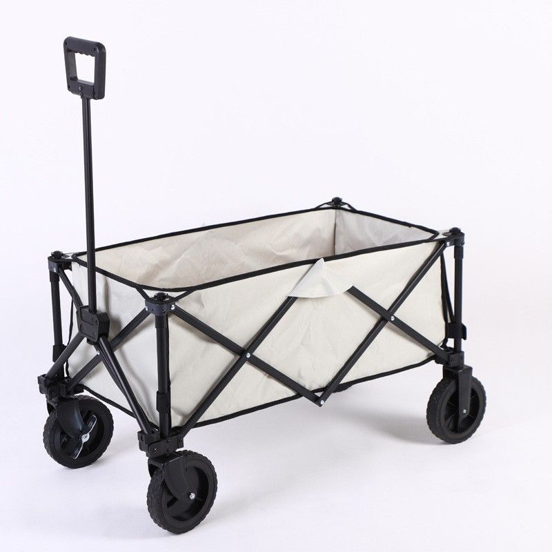 Camping Luggage Pulling Trolley 80Litre - Khaki - Hurricane