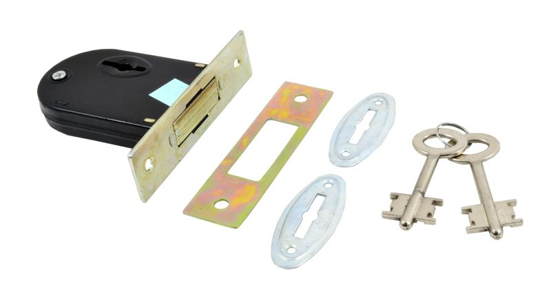 Sanlic Jaguar Gate Lock 6Lever Double Throw Deadbolt -Steel Gates 50 X 25mm
