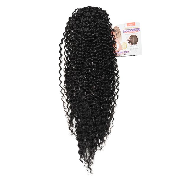 Magic Synthetic Long Curly Drawstring Ponytail Volume Hairpiece for Women