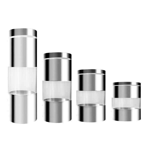 4 Piece Stainless Steel Canisters