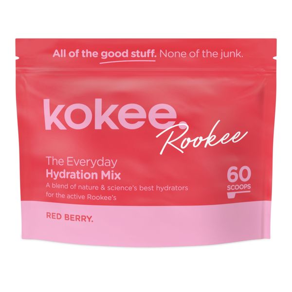 Kokee Rookee Everyday Hydration Mix - Red Berry - 60 Scoops