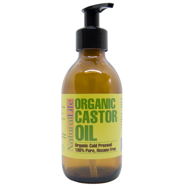 NaturalLife Pure Organic Castor Oil - Power Up Hair Growth &amp; Skin Glow!