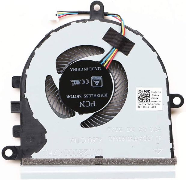 CPU Cooling Fan for DELL Inspiron 15-5570 3501 3505 5593 Vostro 3583 3585