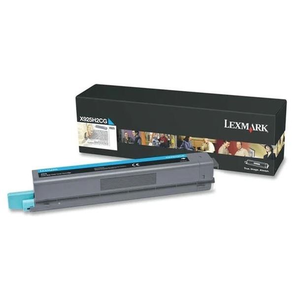 Lexmark X925H2CG High Yield Laser Toner Cartridge - Cyan