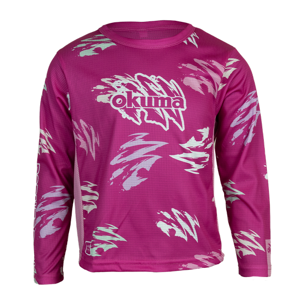 Pink Kids Fishing Shirt Okuma Claw image