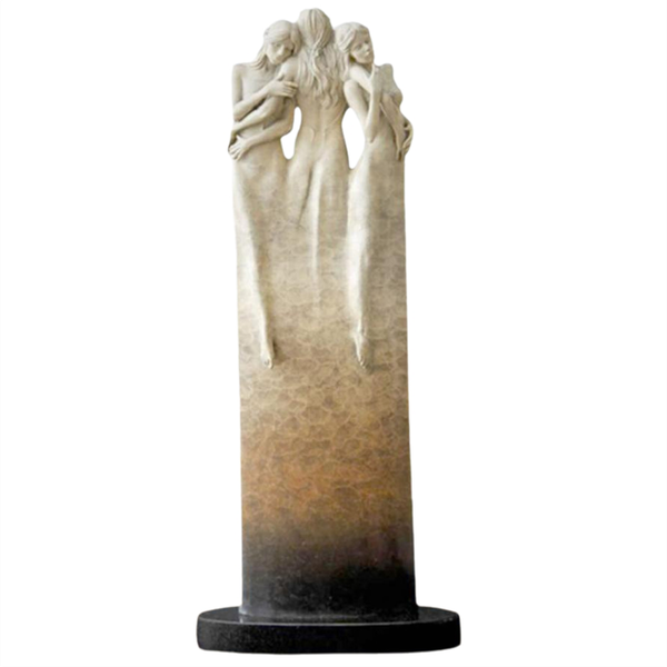 Nordic Three Goddess Sculptures Resin Crafts Ornaments