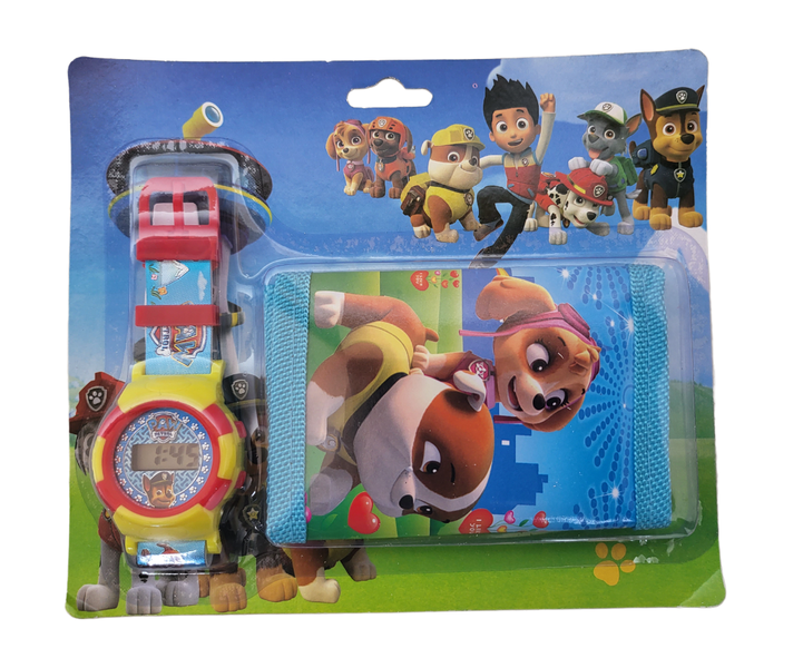 Paw Patrol Digital Watch And Wallet Combo