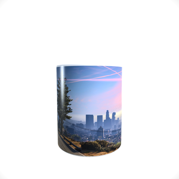 GTA V - Los Santos Vinewood Background - Coffee Mug