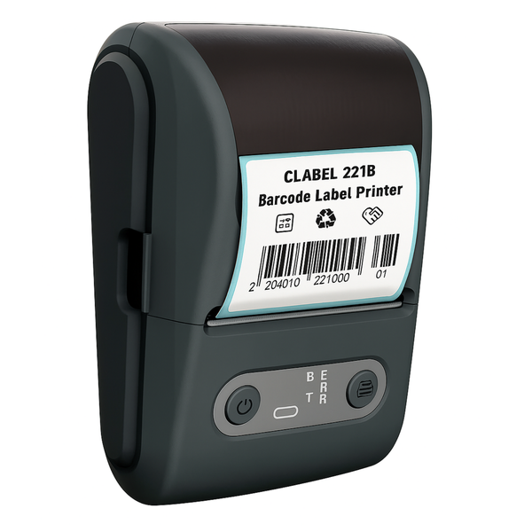 Portable Label Printer - Bluetooth Thermal Label Printing Device