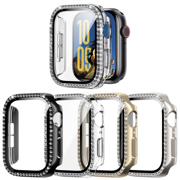 4Pcs Case Compatible with Apple Watch Series 10 42mm With Screen Protector