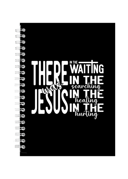 Christian There Was Jesus Bible Notepad Writing Book Makes Ideal Gift A5402