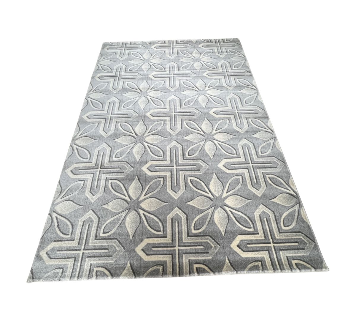 Grey Rectangular Modern Rug - 300 x 200 cm | Shop Today. Get it ...