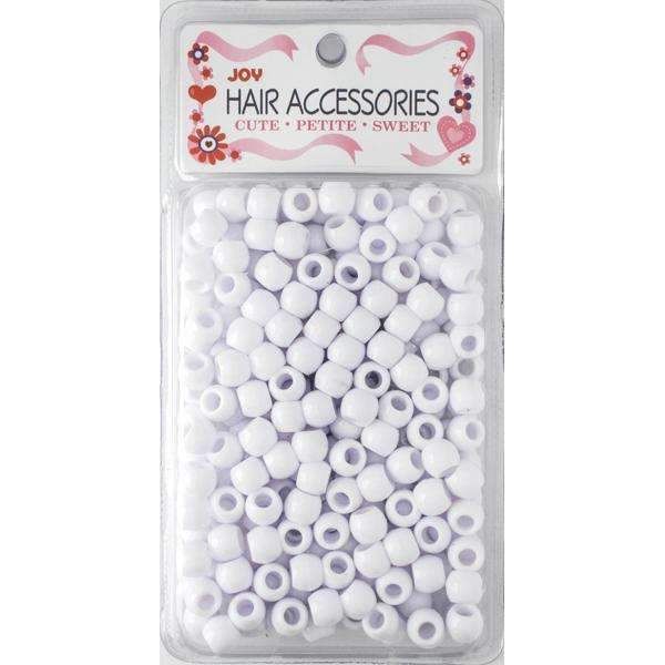 ANN01830 - Joy - Big Round Beads Large Size 240Ct White - 4 Pack
