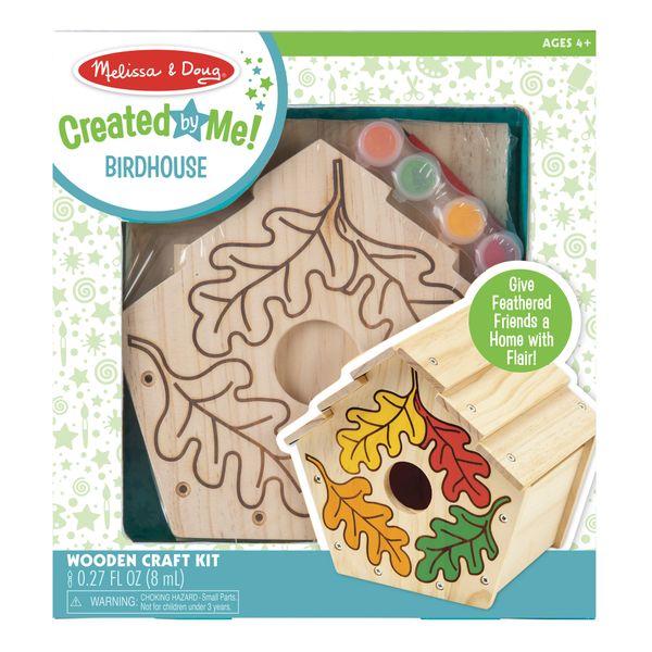 Melissa &amp; Doug Build-Your-Own Wooden Birdhouse