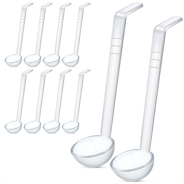 Small Ladle Mini Ladle For Sauce Long Handle Plastic Punch Bowl Ladle