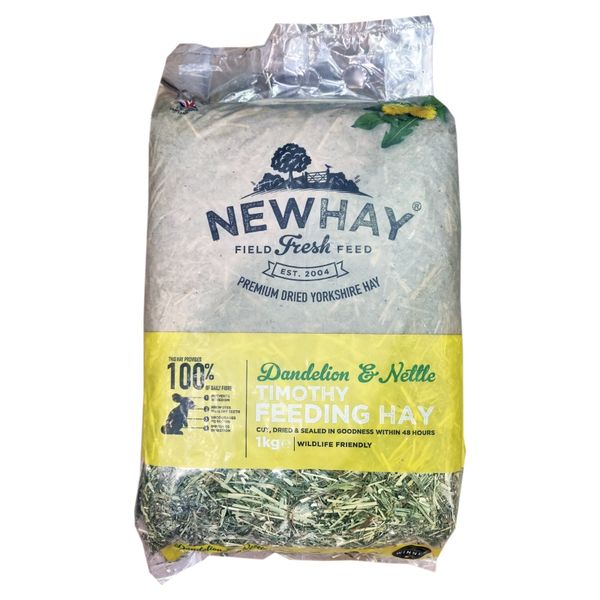 NEWHAY Timothy Hay With Dandelion &amp; Nettle 1KG