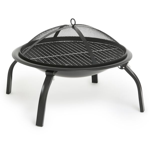 Fire up - Firepit with Braai Grid - 56cm