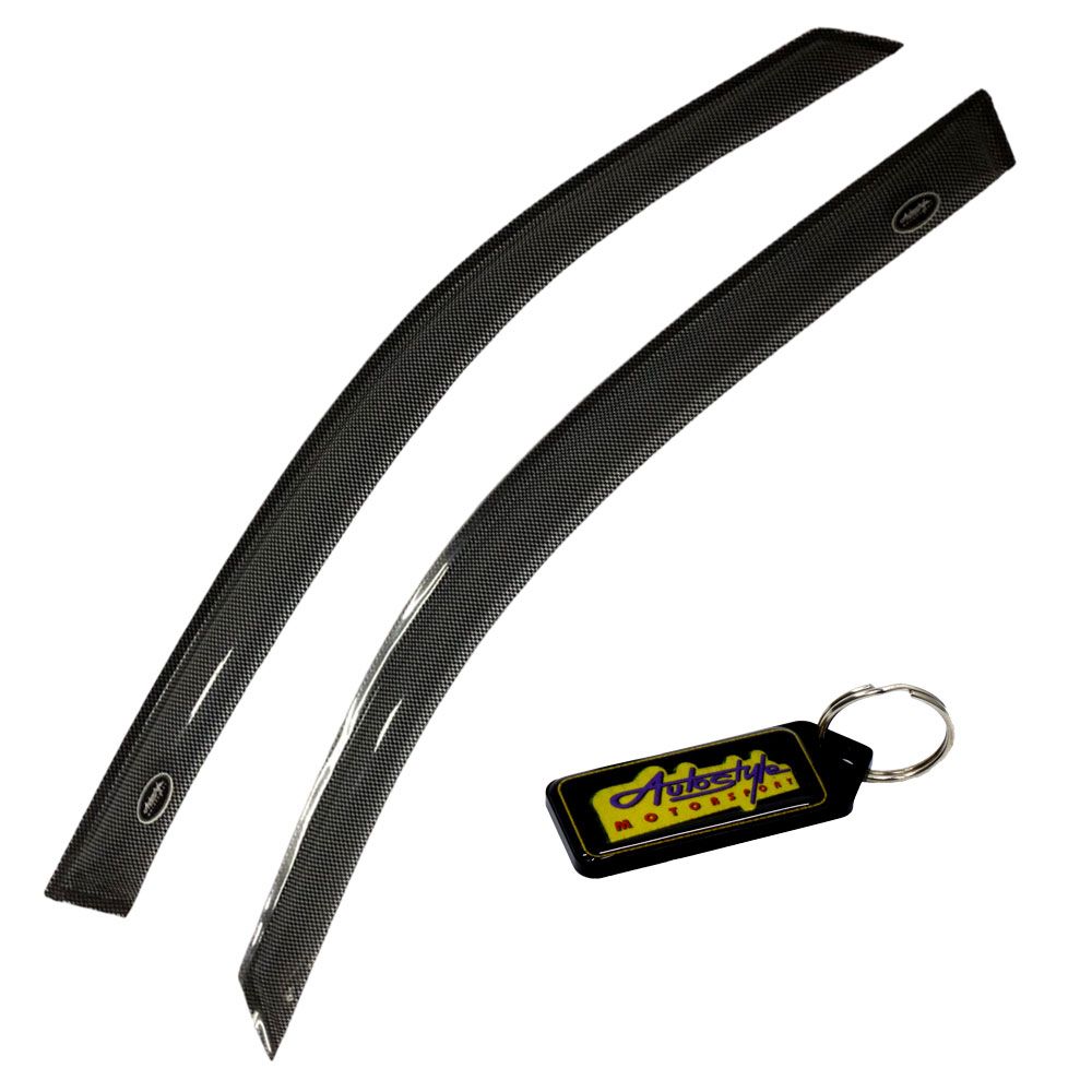 Windshield Guard For Ford Territory SUV Carbon Fibre Look & Key