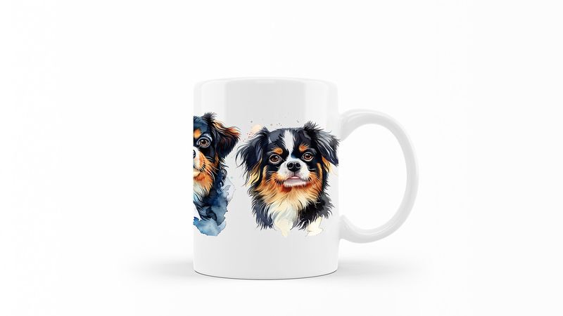 Tibetan-Spaniel Printed Coffee Mug DSGN120