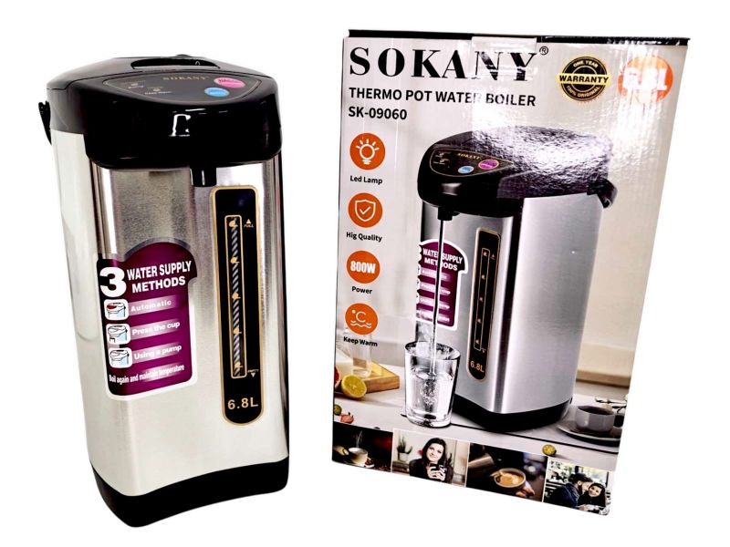Sokany 6.8L Thermo Pot Water Boiler