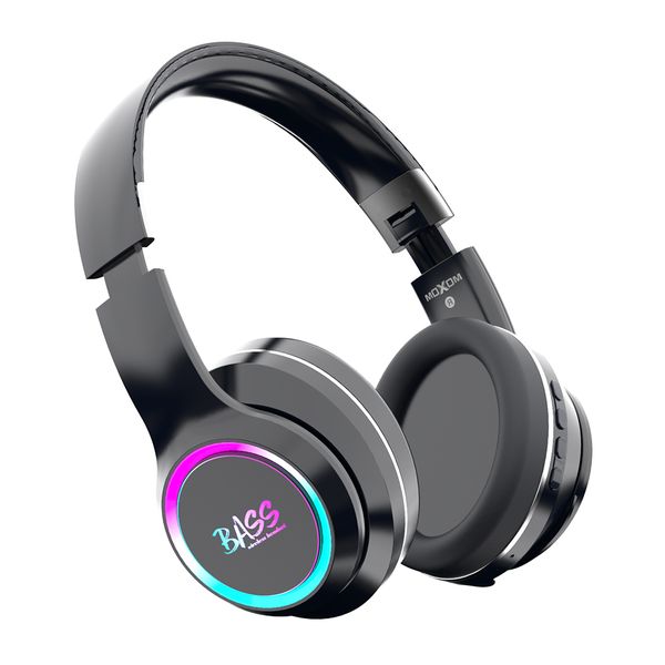 Moxom MX-WL56 Star Wireless Bluetooth 5.3 Headphones - Black