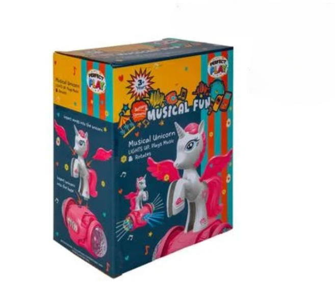 Interactive Musical Unicorn Playset - Light-Up Fantasy Fun