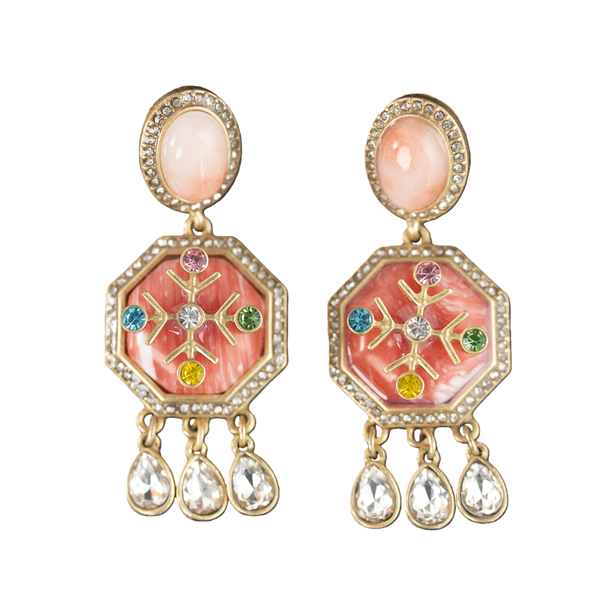 High end retro niche earrings
