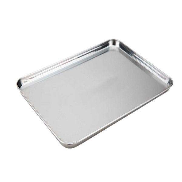16 Inch Baking Cookie Sheet, Oven Pan Tray Stainless Steel Sheet