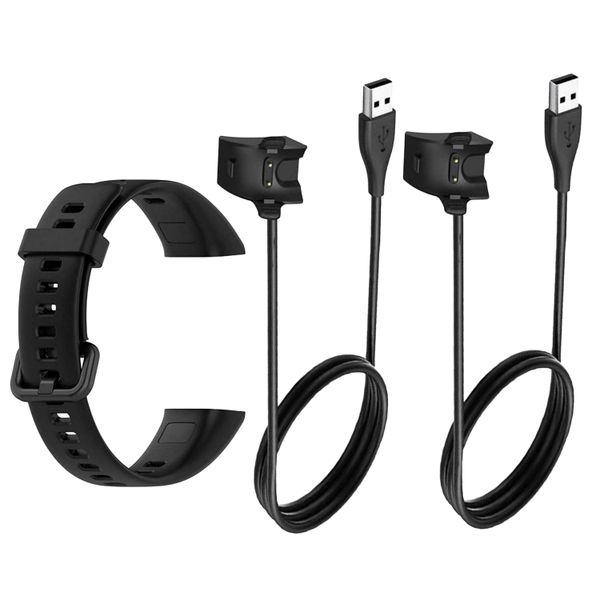 FocusFit Huawei Honour 4/Honor 5 Replacement Silicone Strap With 2 Chargers