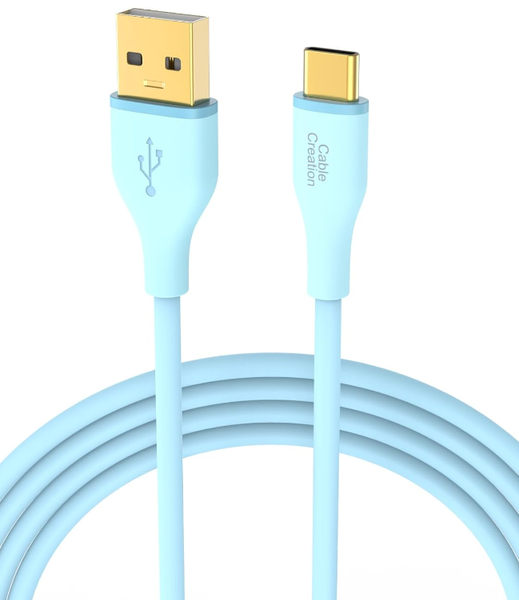 USB C Cable 3.3FT, Silicone USB A to USB C Cable, USB C Charger Cable 3A