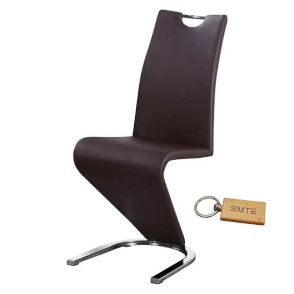Elegant Harmony Dining Chairs for Timeless Comfort Brown +Smte Keyring