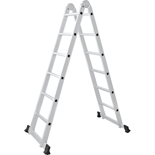 Maxi 2 x 6 Step Dual Purpose Aluminium Ladder - 3.4m