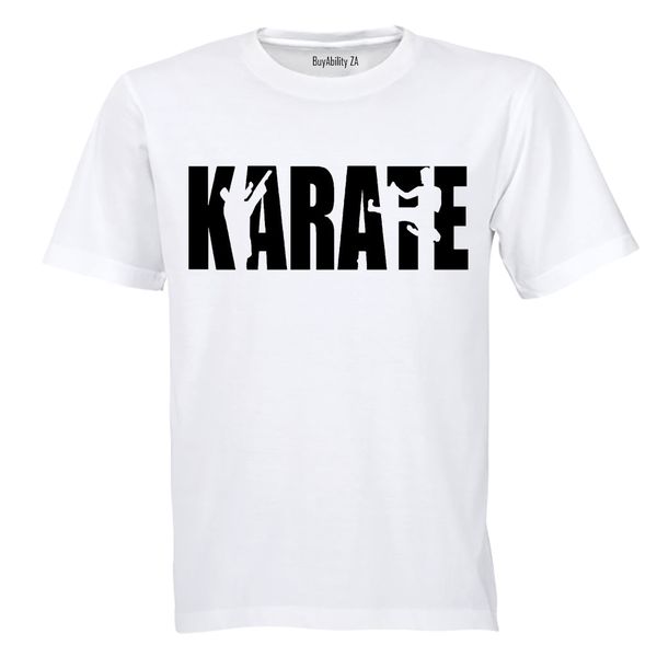 Karate - Mens - T-Shirt - White