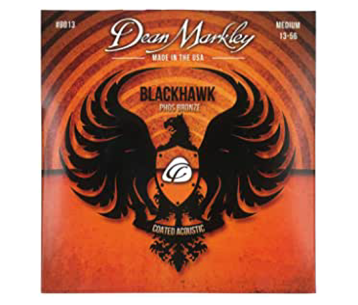 Dean Markley Blackhawk Acoustic Bronze Medium Coated Guitar Strings 13-56