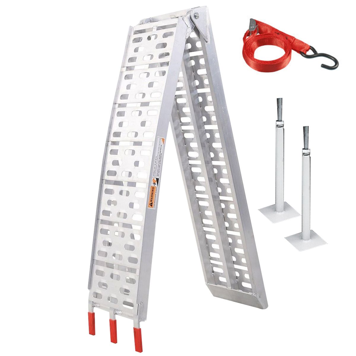 Heavy Duty Foldable Aluminum Alloy Truck Loading Ramp Motorcycle Ramp