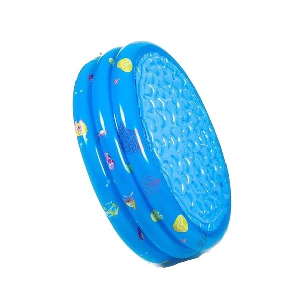 150cm 3 Ring Kids Swimming Pool - blue
