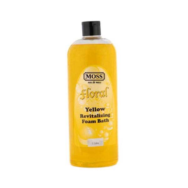 Moss 1L Floral Yellow Revitalizing Foam Bath