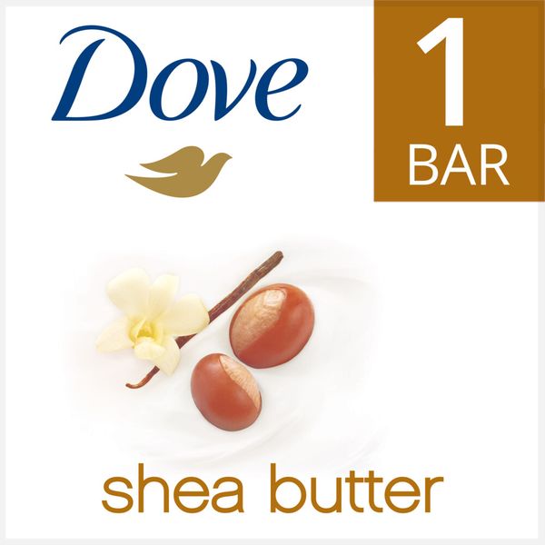 Dove Shea Butter Moisturizing Bar Soap 100g