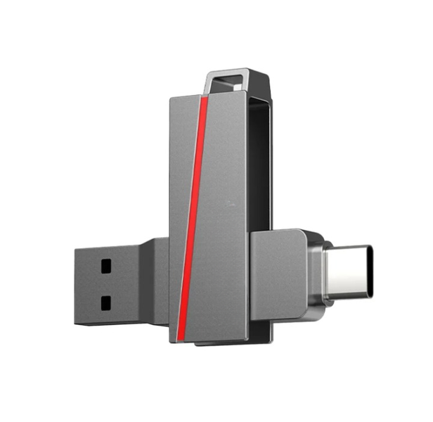 Dual Slim 64GB USB 3.2 Flash Drive - Plug &amp; Play Everyday Backup