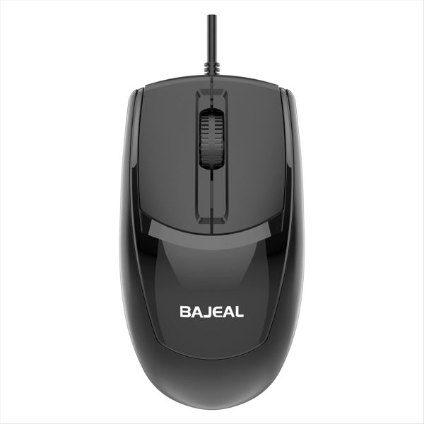 Bajeal Usb Wired Mouse 3 Button 1200Dpi Optical Computer Mouse