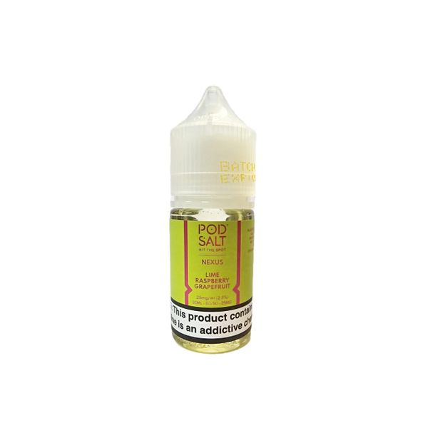 30ml Nexus PodSalt- Lime Raspberry Grapefruit - 25mg