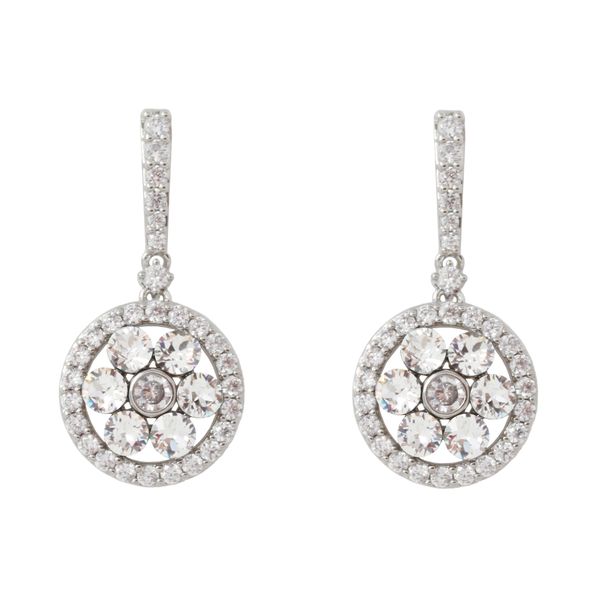 Stella Luna Lillian Earring - Clear Crystal