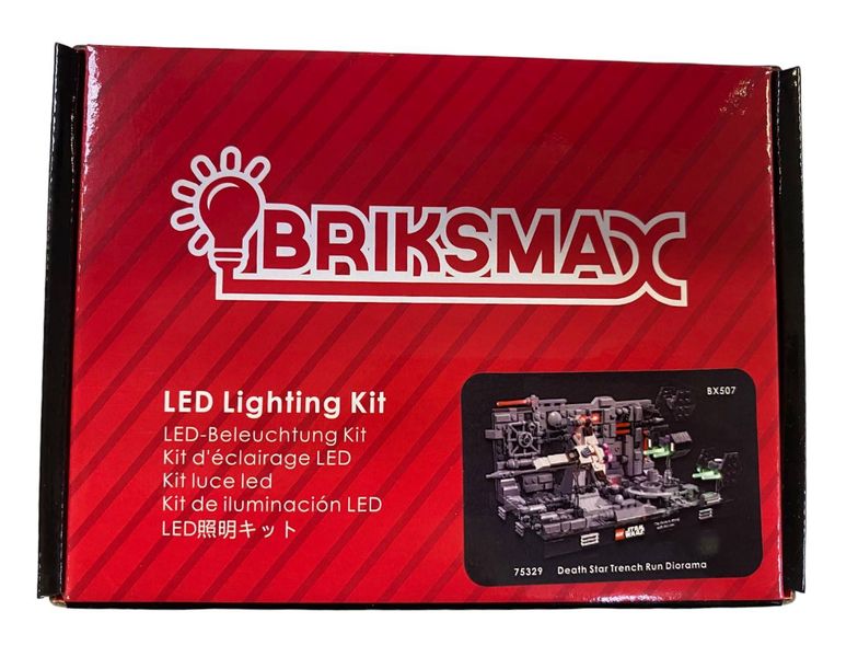 Briksmax Light Set For Lego 75329 Death Star Trench Run Diorama