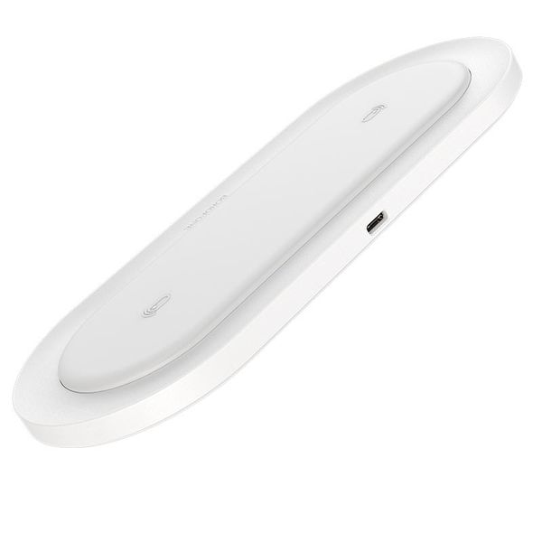 Wireless charger BQ7 Prominent dual 10W - White